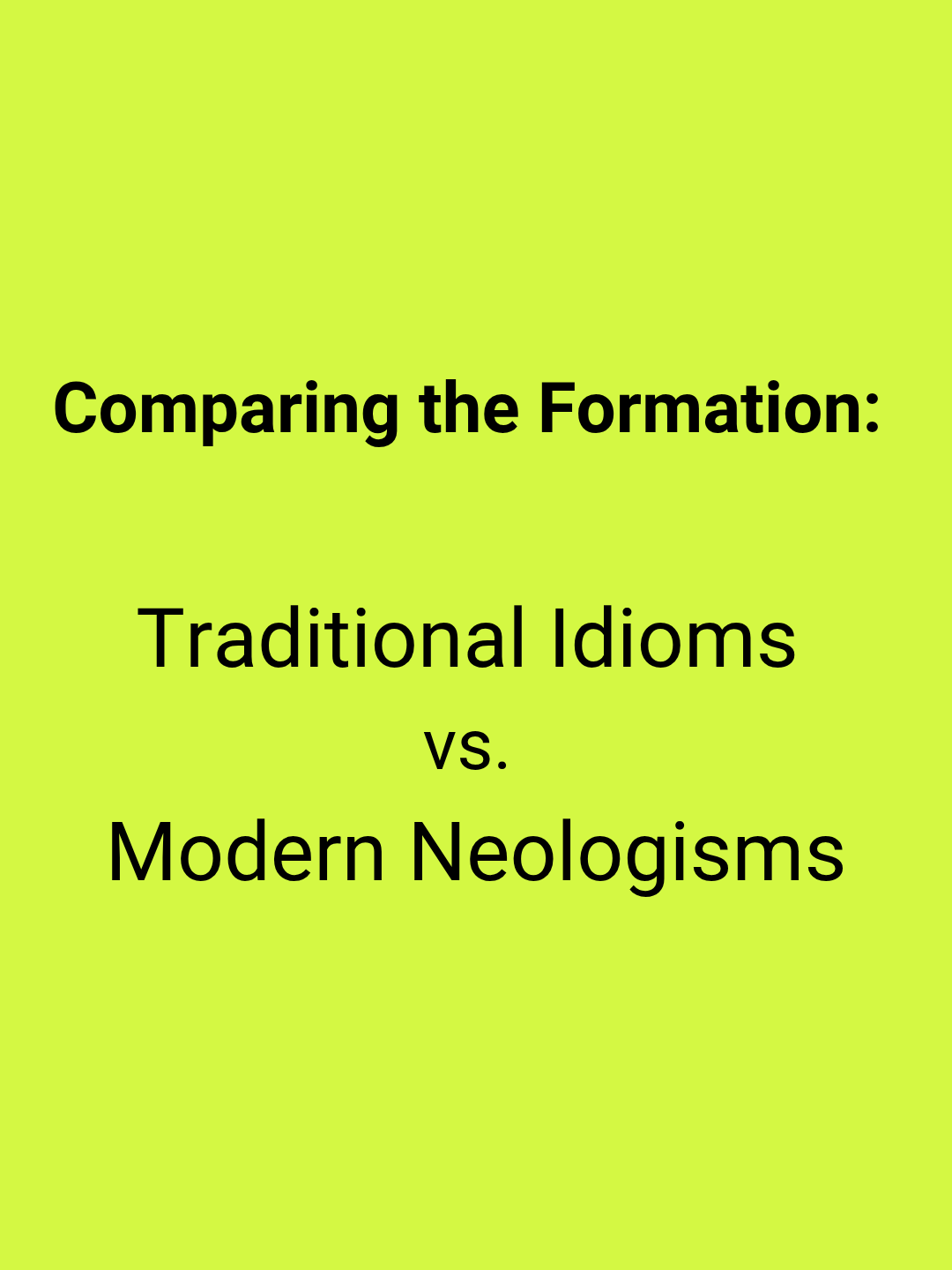Intro card for Korean 4-character slang: Comparing Traditional Idioms vs. Modern Neologisms.